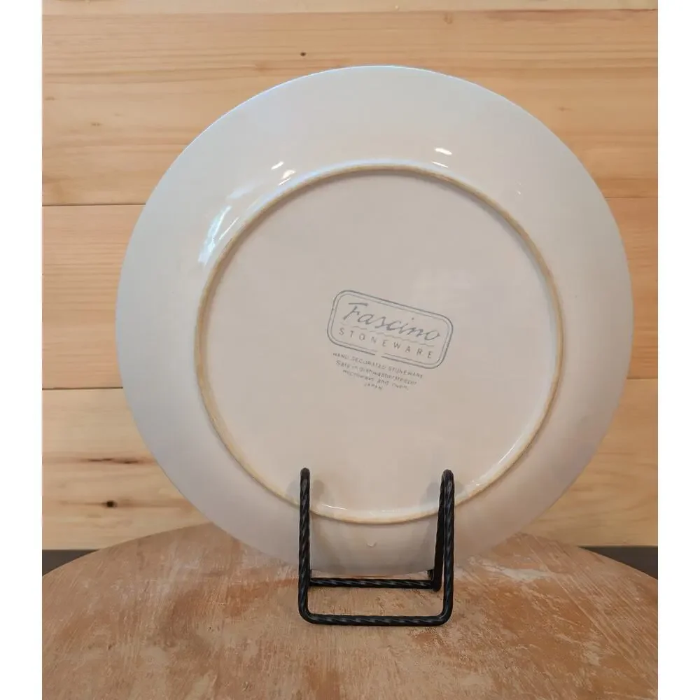 Yamaka Fascino Dinner Plate Replacement - Discontinued - Japan - Stoneware